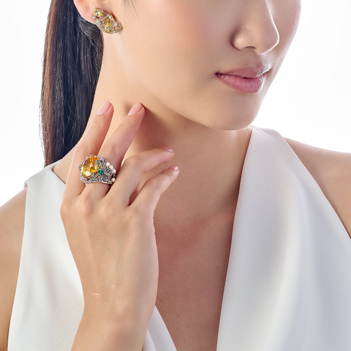 Lemon Slice Earrings